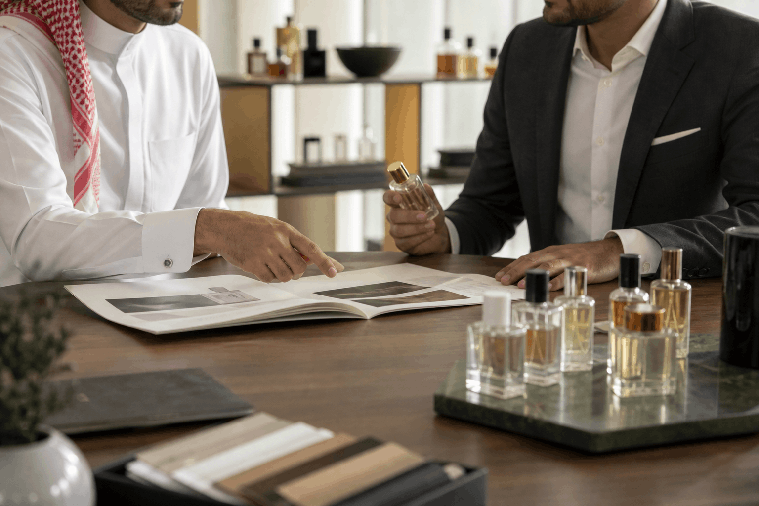 مشاوره برای همکاری در پخش عمده عطر